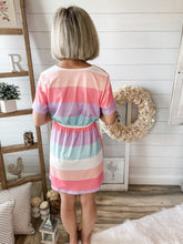 Load image into Gallery viewer, Colorful Striped Dress
