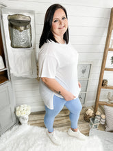 Load image into Gallery viewer, Spring Blue Athletic High Waisted Leggings
