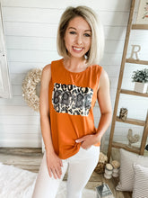 Load image into Gallery viewer, Leopard BABE Graphic Tank Top
