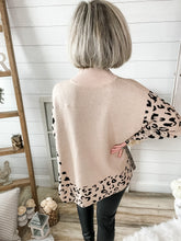 Load image into Gallery viewer, Leopard Print Side Slit Sweater
