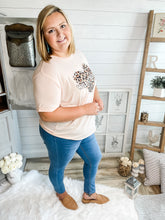 Load image into Gallery viewer, Wild At Heart Leopard Graphic Tee
