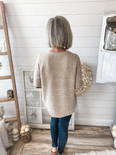 Load image into Gallery viewer, Suede Elbow Patched Sweater
