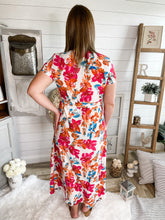 Load image into Gallery viewer, Floral Print Wrap Maxi Dress
