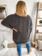 Load image into Gallery viewer, Plus Size V-Neck Ribbed Sweater
