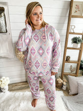 Load image into Gallery viewer, Pastel Aztec Loungewear Set
