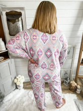 Load image into Gallery viewer, Pastel Aztec Loungewear Set
