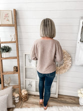 Load image into Gallery viewer, Ribbed Balloon Sleeve Sweater
