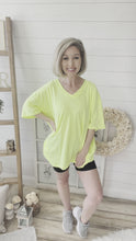 Load and play video in Gallery viewer, Black High Waisted Cotton Biker Shorts
