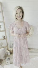 Load and play video in Gallery viewer, Purple Flowy Midi Dress

